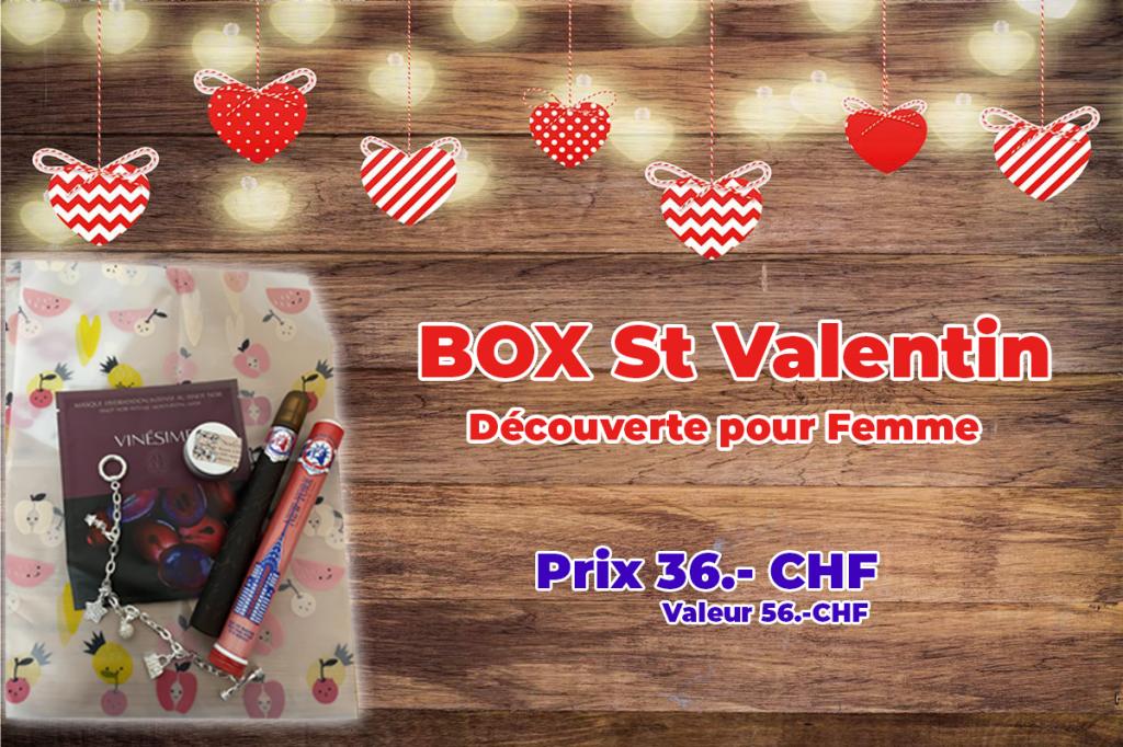 Box Saint Valentin - Découverte femme
