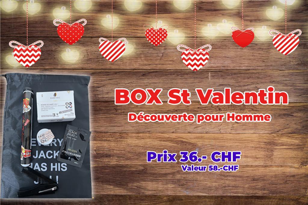Box Saint Valentin - Découverte homme